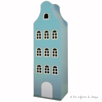 Armoire Amsterdam classique - Bleu ciel